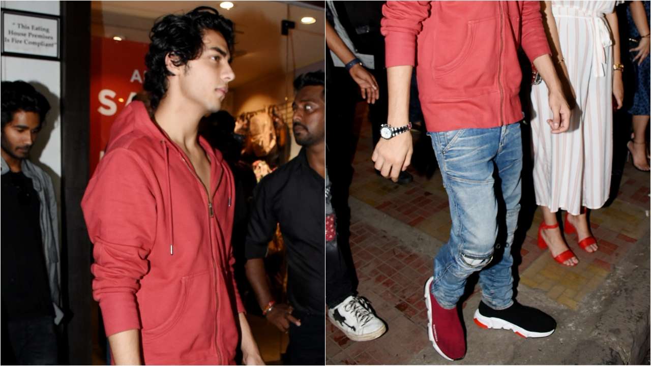 In Pics: Aryan Khan breaks fashion norms as he steps out in mismatched ...