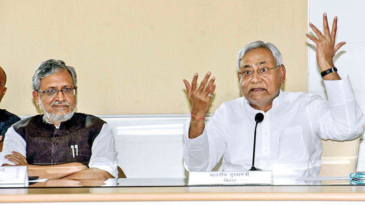 It is CM Nitish Kumar vs Deputy CM Sushil Kumar Modi in Bihar shelter home horror case