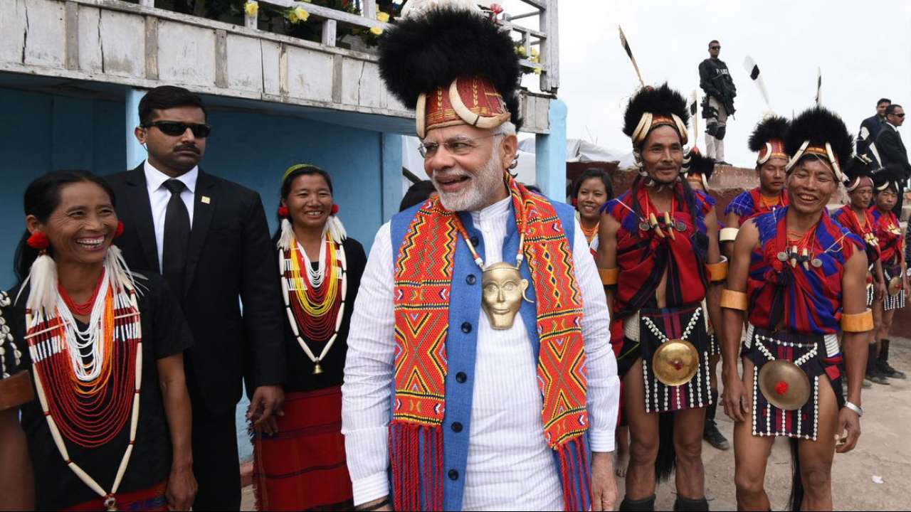PM Modi in Nagaland