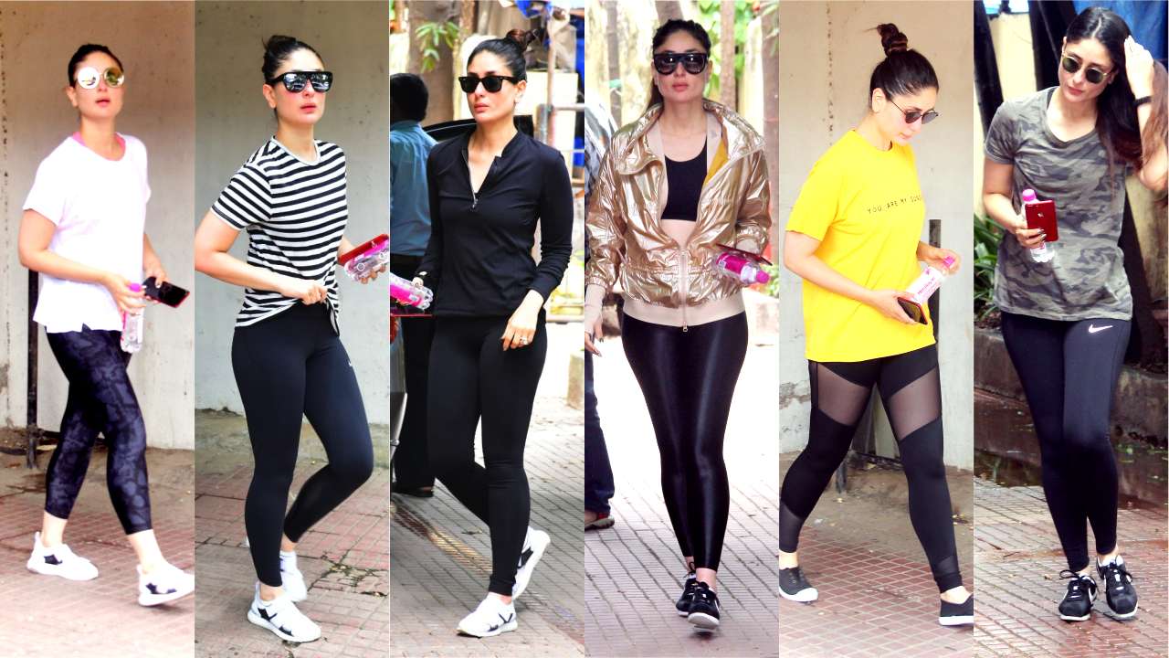 Photos: Kareena Kapoor and Sara Ali Khan nail their chic look with white  printed tees