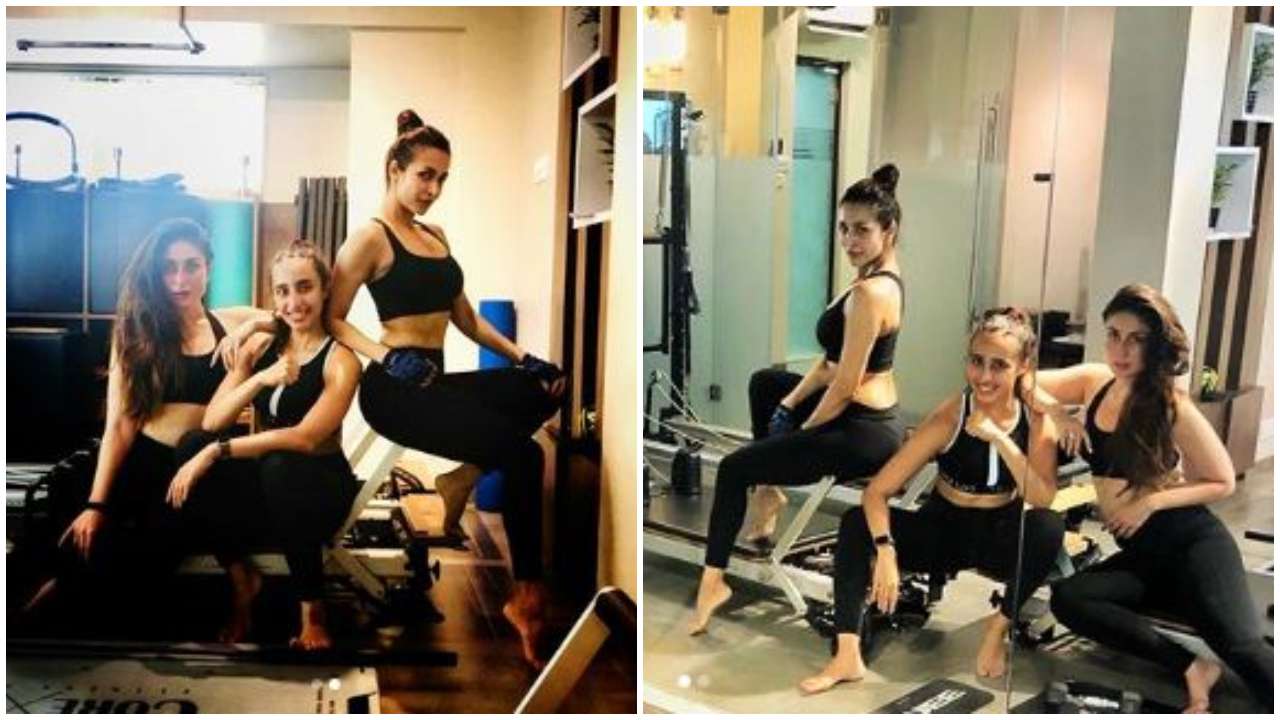 Watch Kareena Kapoor Khan And Malaika Arora Khan S Fitness Regime Will Impel You To Hit The Gym Right Away Goes up on stage and tells jokes. kareena kapoor khan and malaika arora