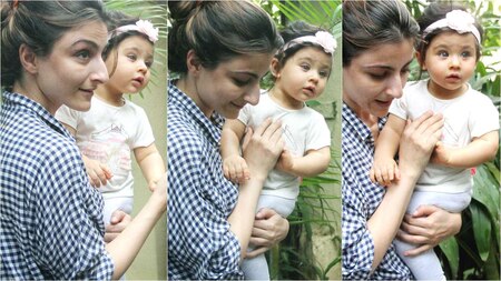 The cutie pie that Inaaya is!