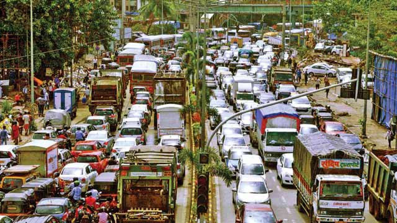 Image result for traffic jam jvlr zee