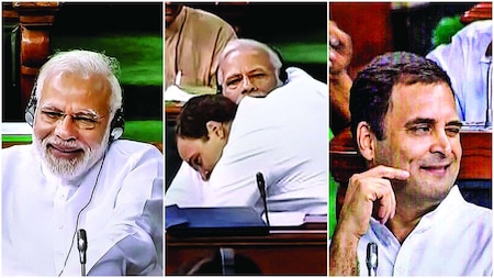 Watch the wink and get your answer: PM Modi on Rahul Gandhi's hug