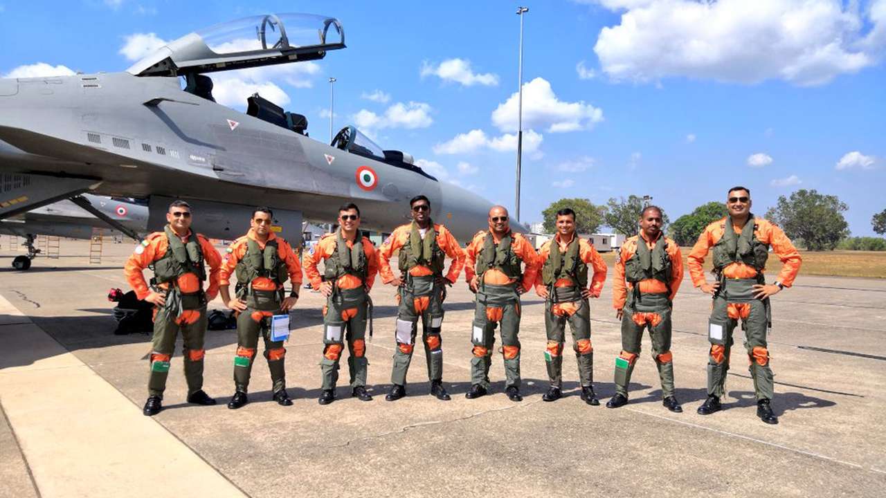 In Pics Indian Air Force Shines In Australia During Exercise Pitch