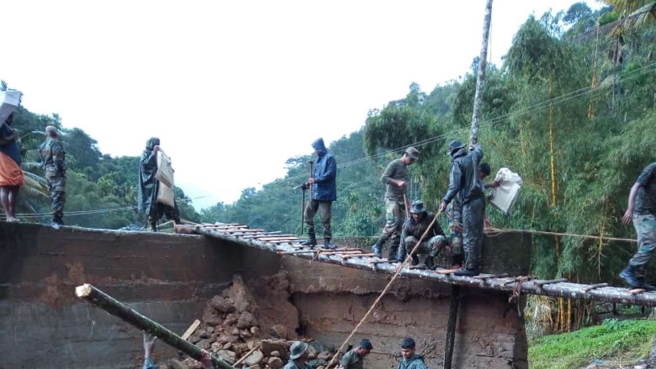 Madras regiment led by Major Deepak Singh Thakuri