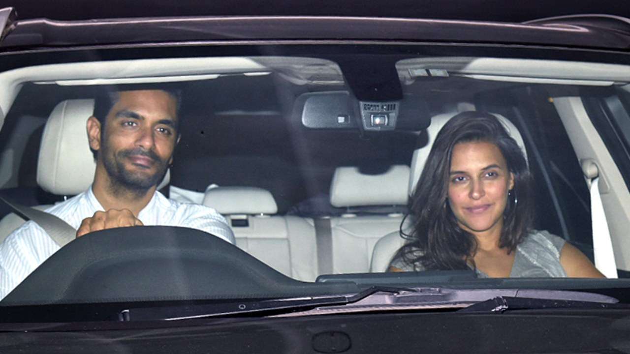 Angad Bedi and Neha Dhupia