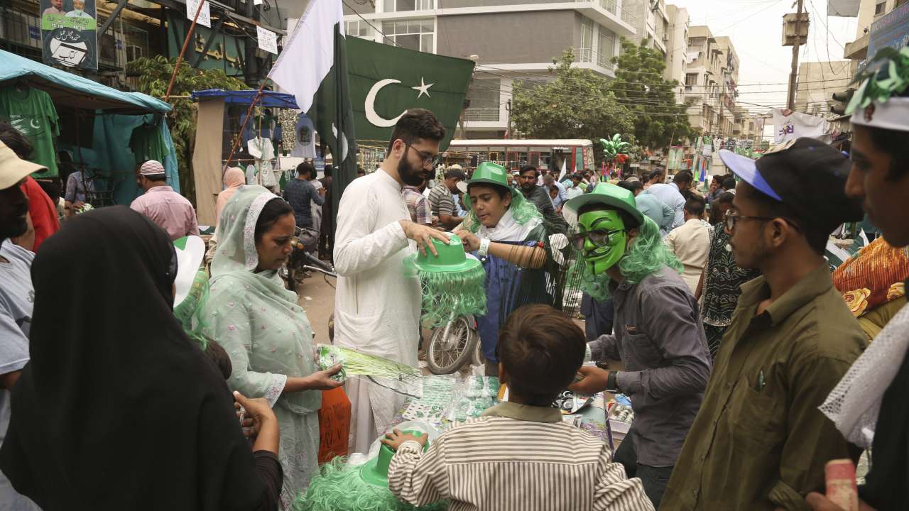 Celebrations on the street