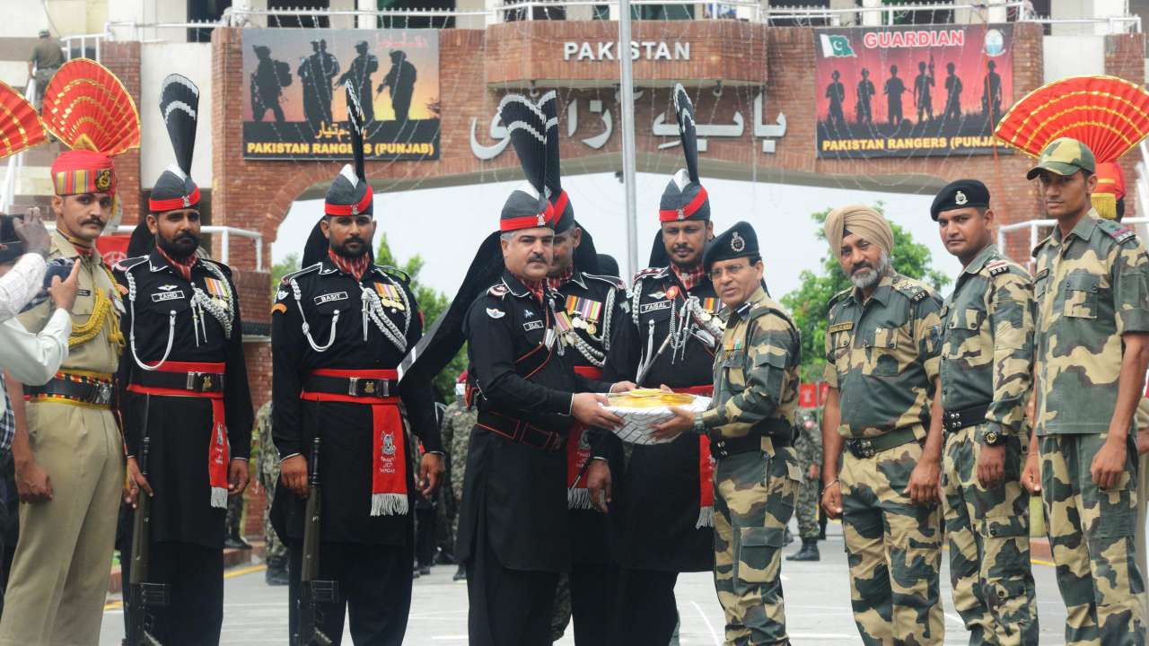 Wagah border post