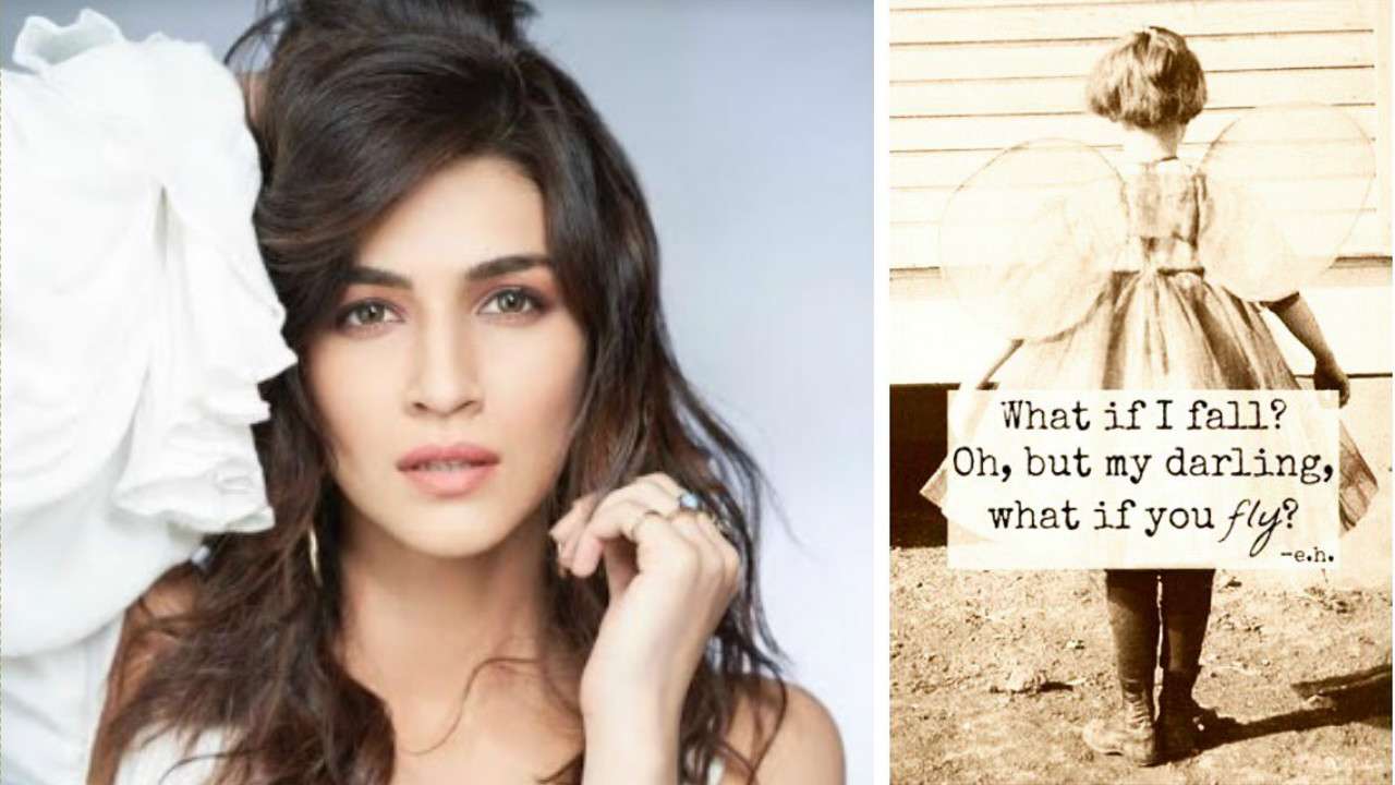 Kriti Sanon wants us all to 'dream big' and smile a lot