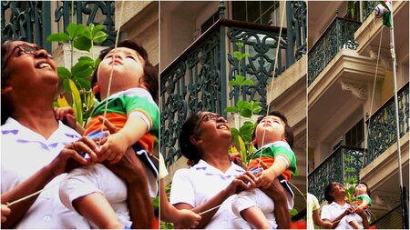 Taimur is pretty excited for flag hoisting on Independence Day