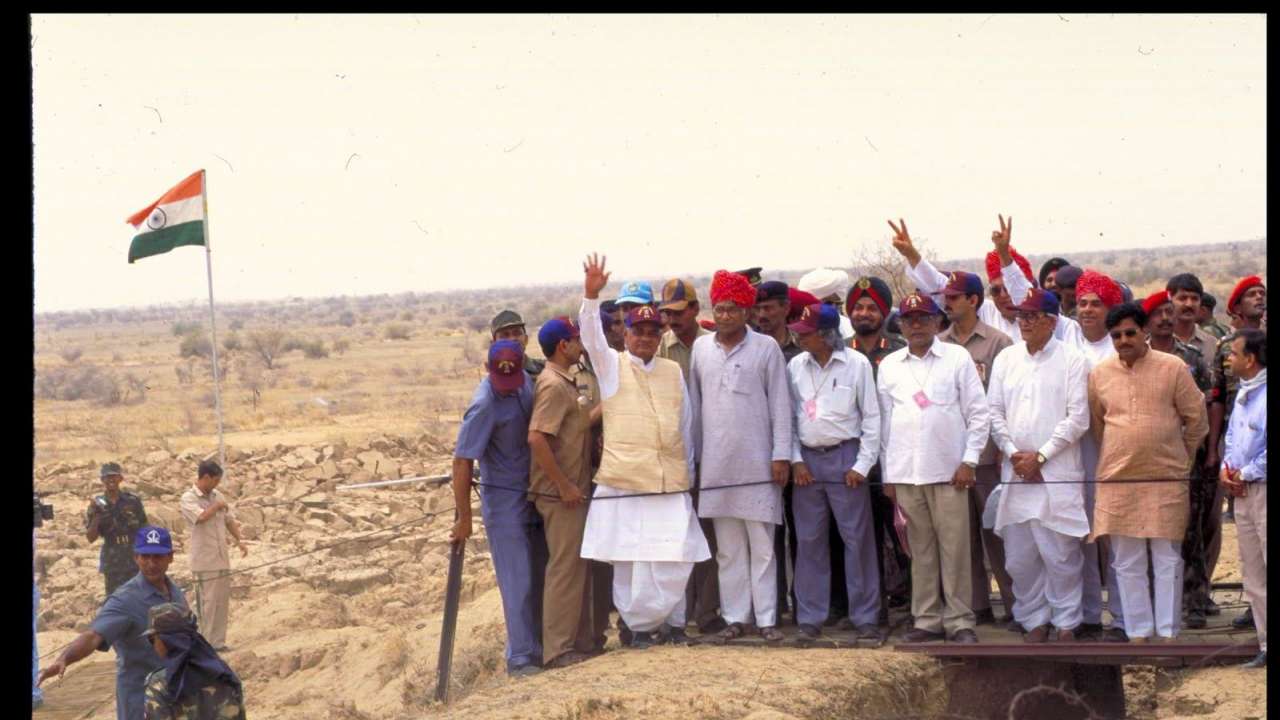 In Parliament on the 1998 nuclear tests