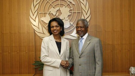 Kofi Annan joins UN