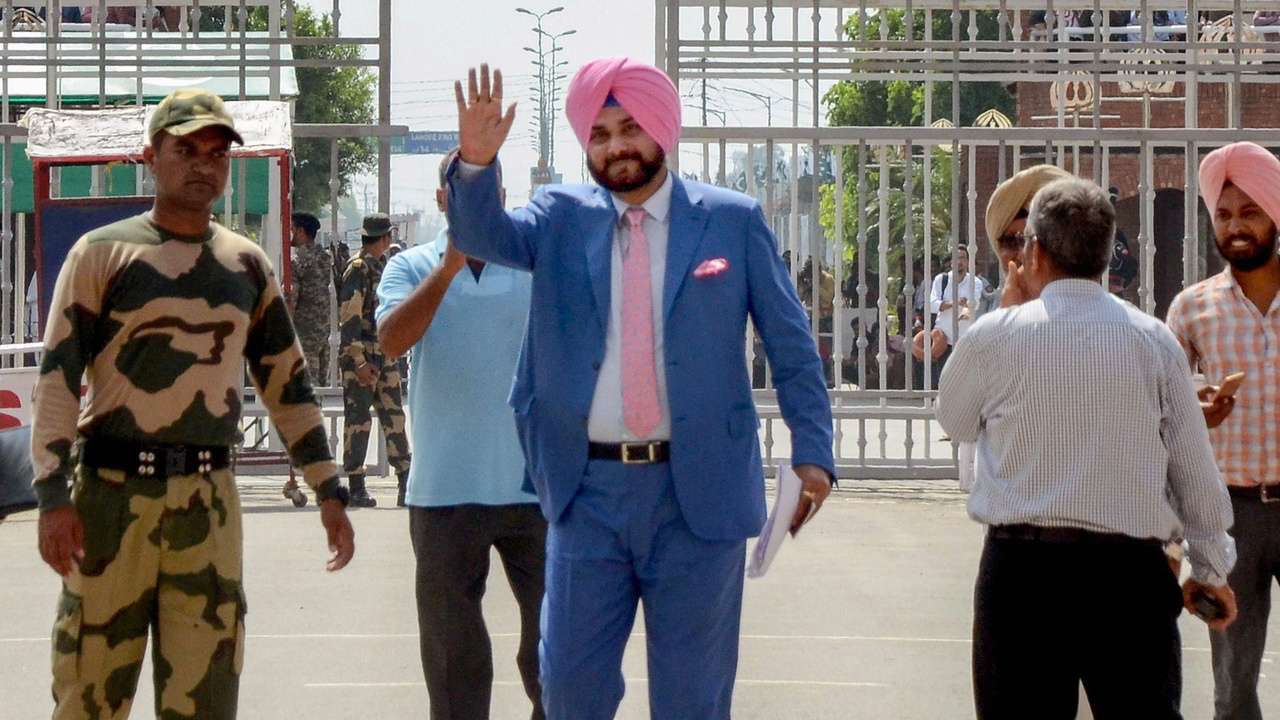 Sidhu speaks about the hug