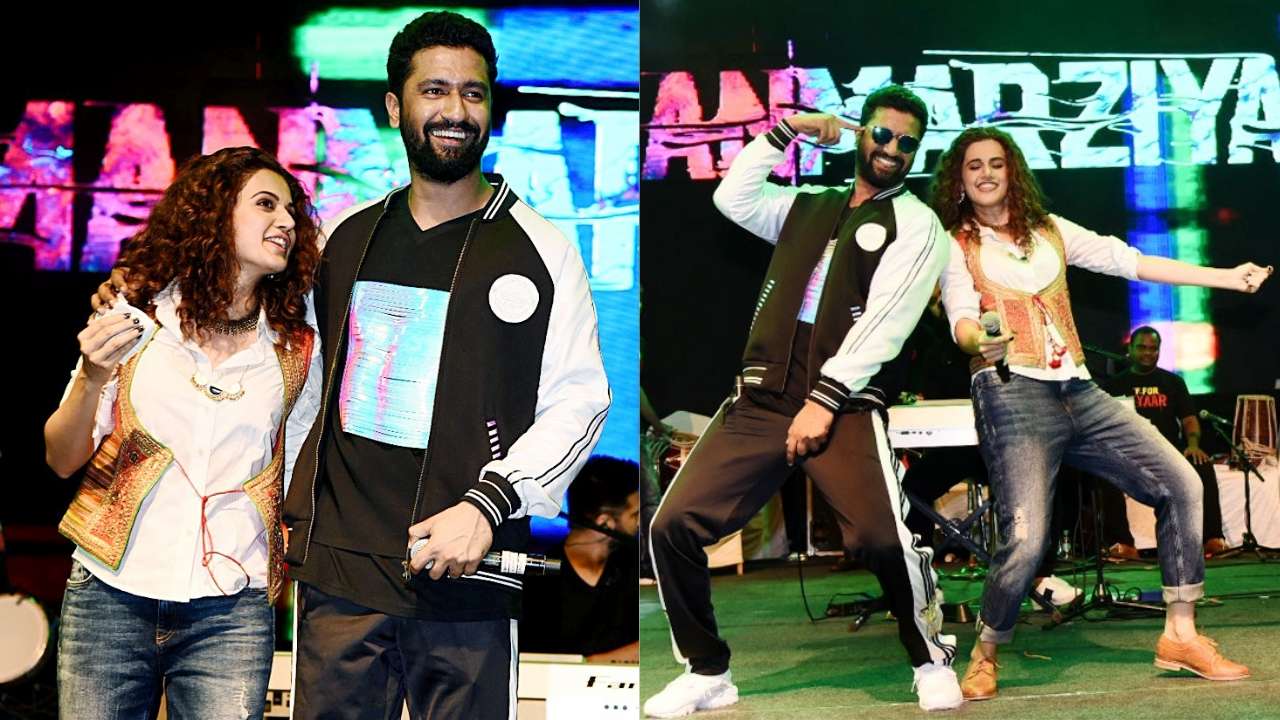 Taapsee and Vicky Kaushal's energy was truly infectious
