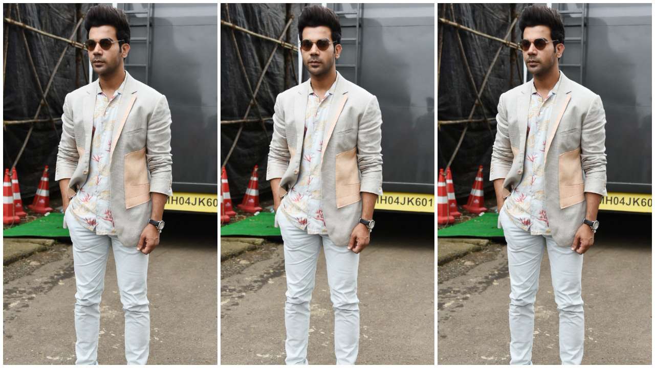 Rajkummar Rao arrives for the promotion of 'Stree'
