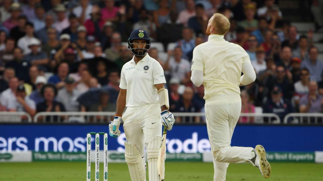 India lose Pujara