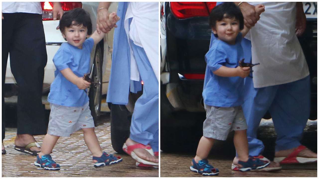 Looks like Taimur is all excited about visiting masi