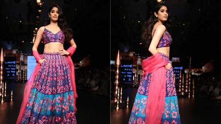 Janhvi Kapoor was worried about tripping