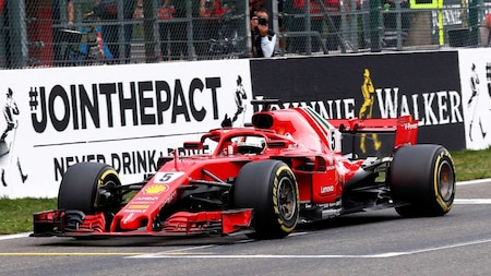 Vettel wins Belgium GP