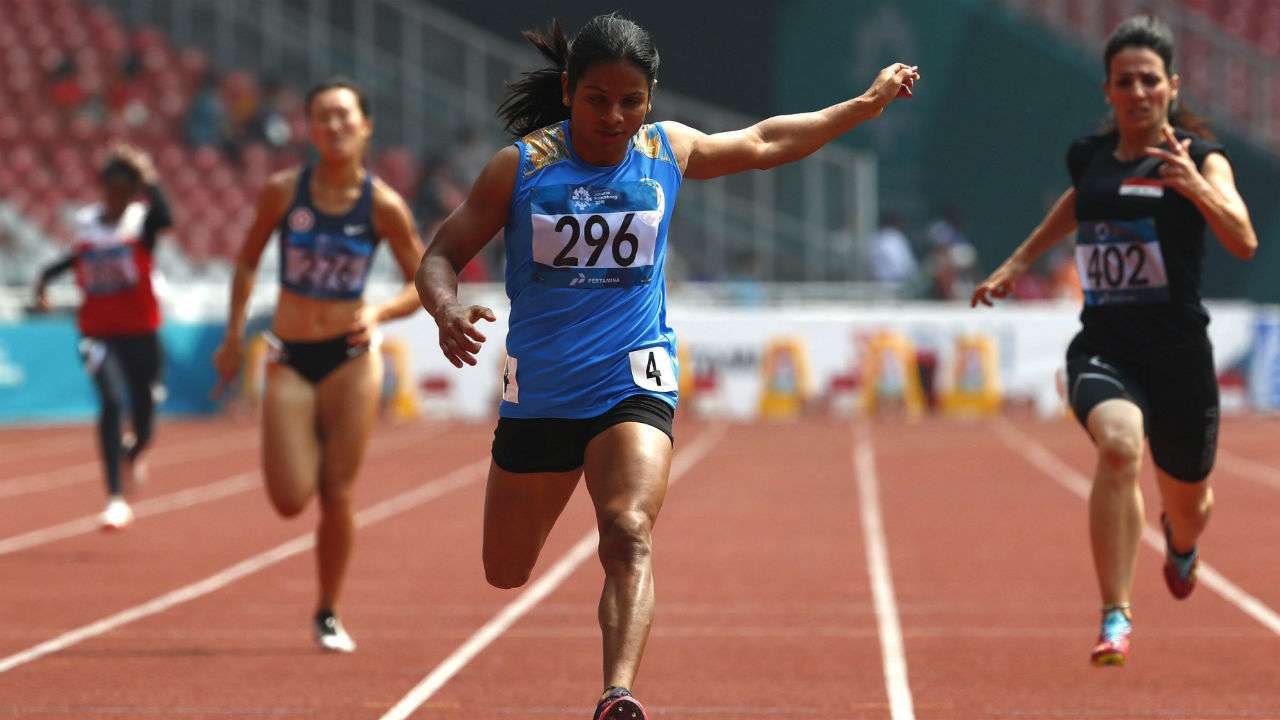 India at Asian Games 2018 Dutee Chand does the double, wins 200m silver