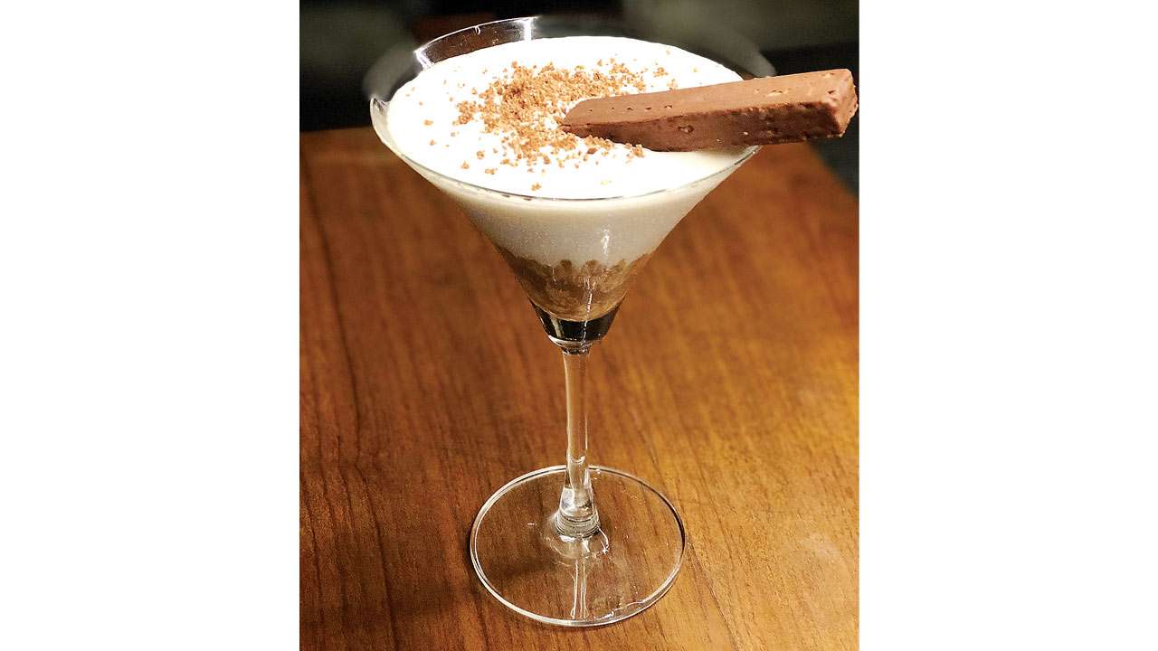 Snickers Nutella Martini