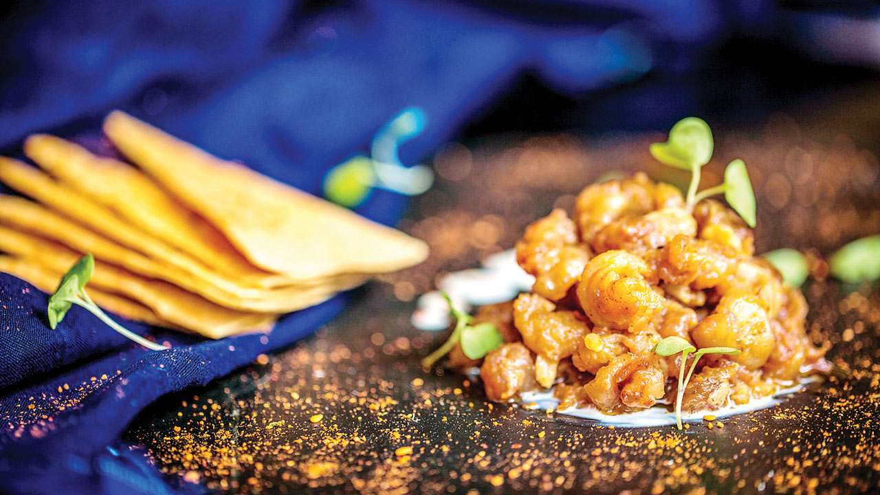 Shrimp and Wasabi Cream