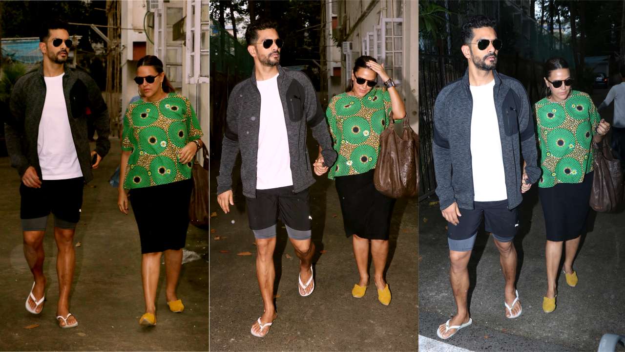 Neha Dhupia and Angad Bedi