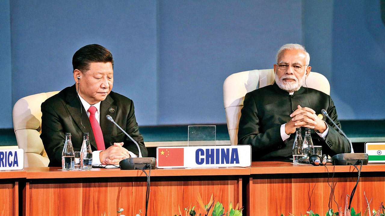 Narendra Modi and Xi Jinping