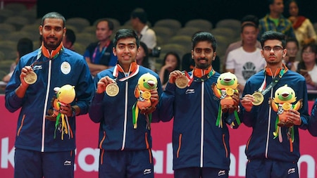 Indian Men's Table Tennis Team