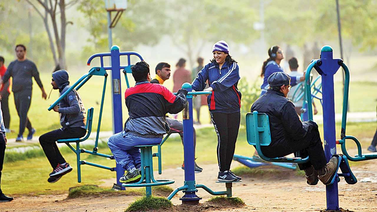 120 open-air gyms boost East Delhi youth
