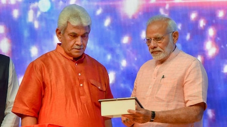 Communications Minister Manoj Sinha gives out details