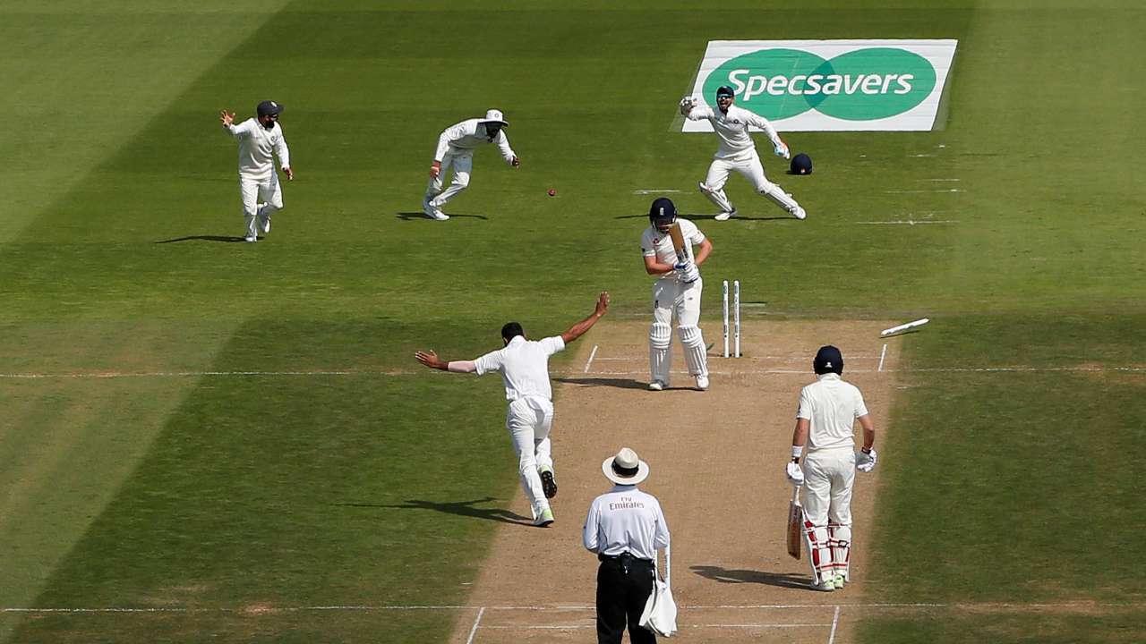 Bairstow goes for Golden Duck