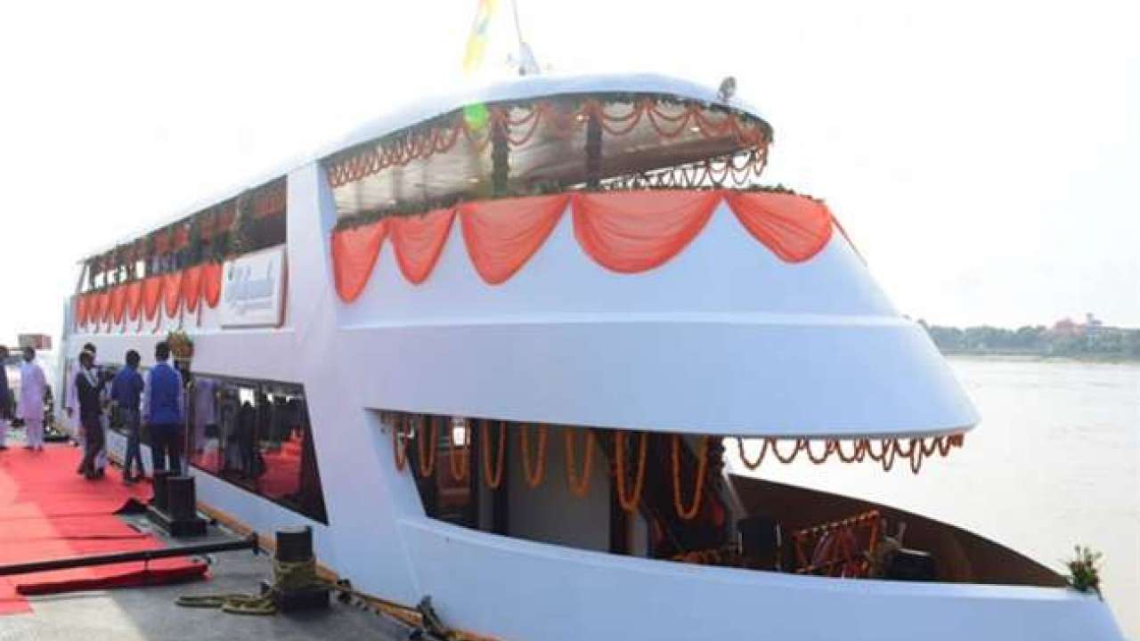 Yogi Adityanath inaugurates Ganga luxury cruise liner in Varanasi that