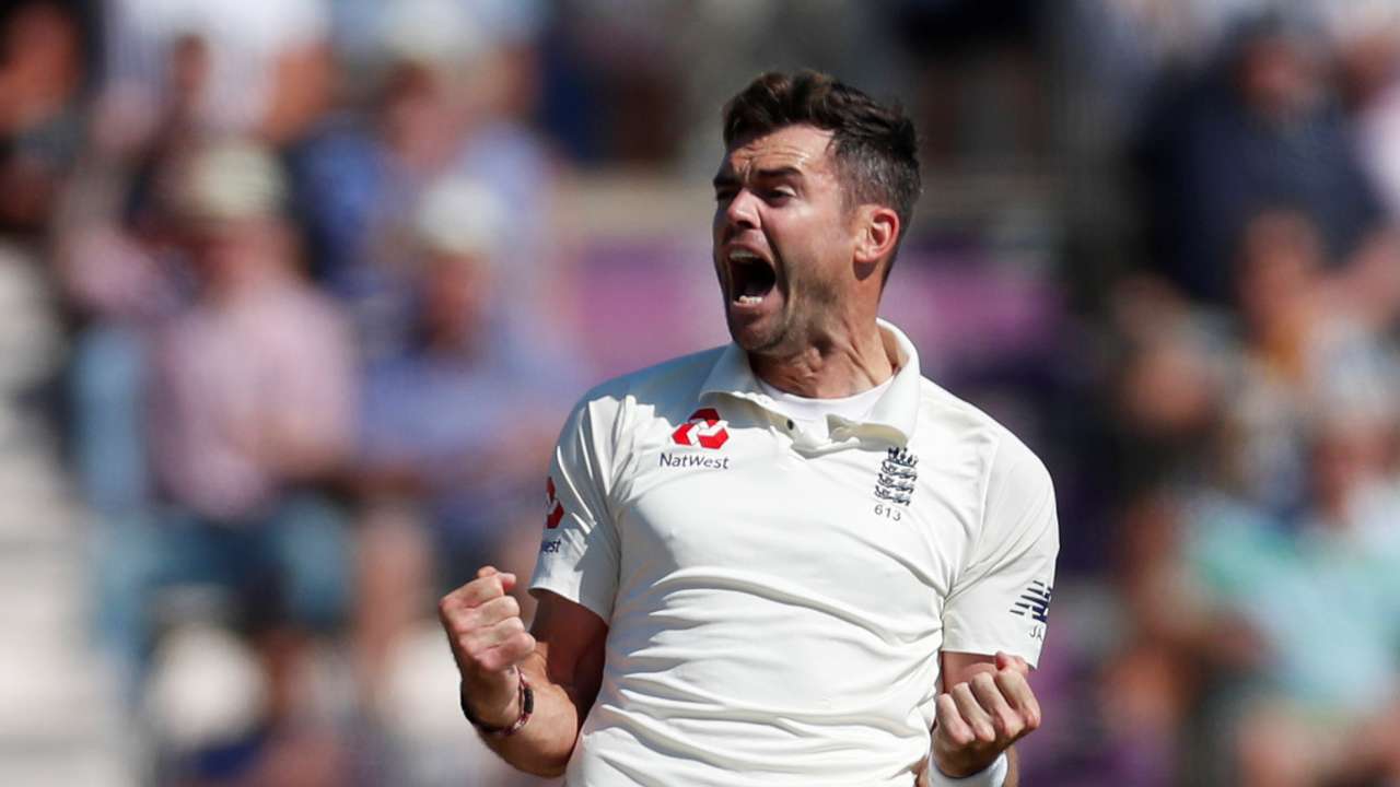 James Anderson gets Shikhar Dhawan