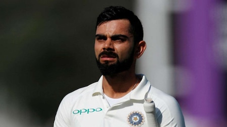 Virat departs after Fifty