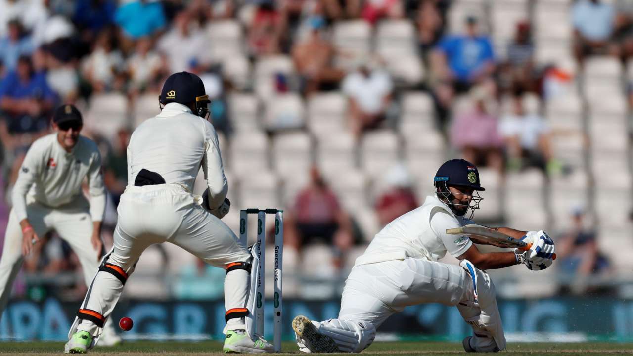 Rishabh Pant goes hard, falls short