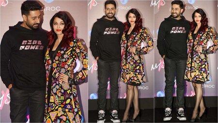 Aishwarya and Abhishek make for such a good looking couple!