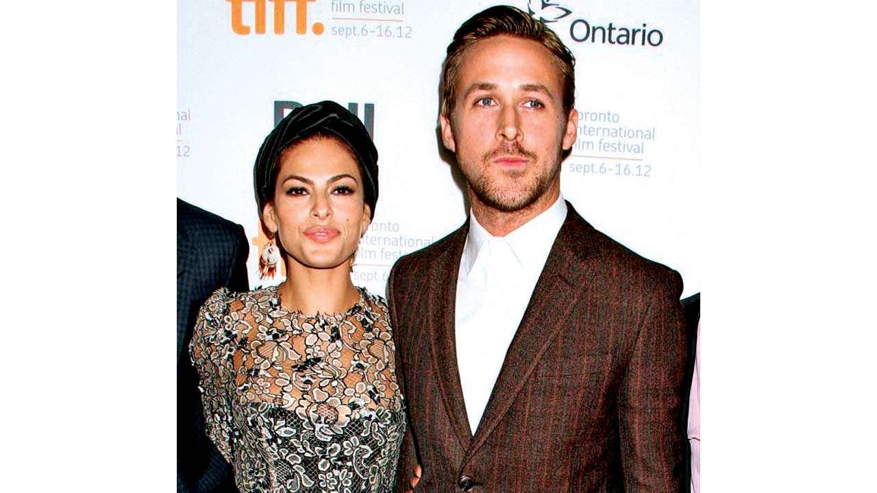 Eva Mendes and Ryan Gosling