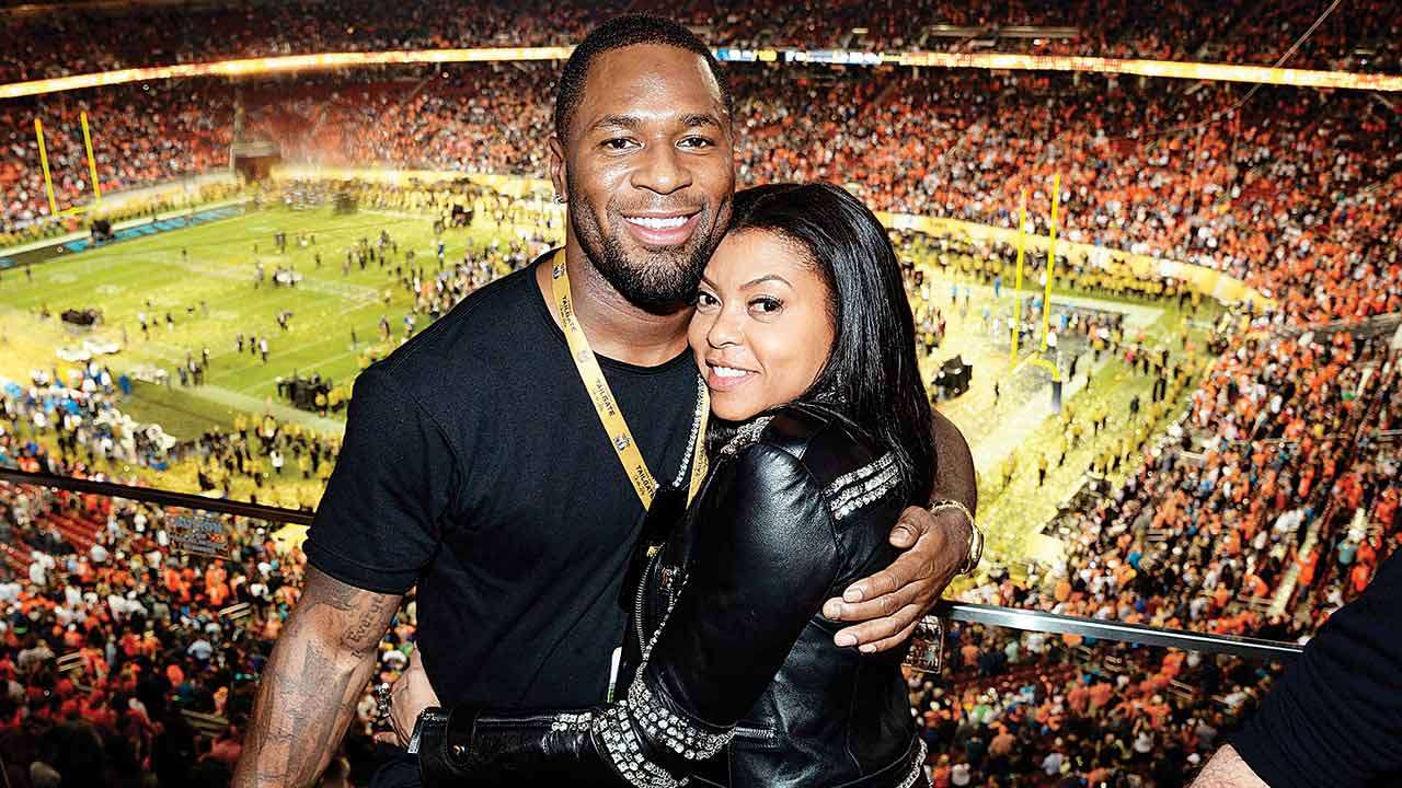 Taraji P Henson and Kelvin Hayden