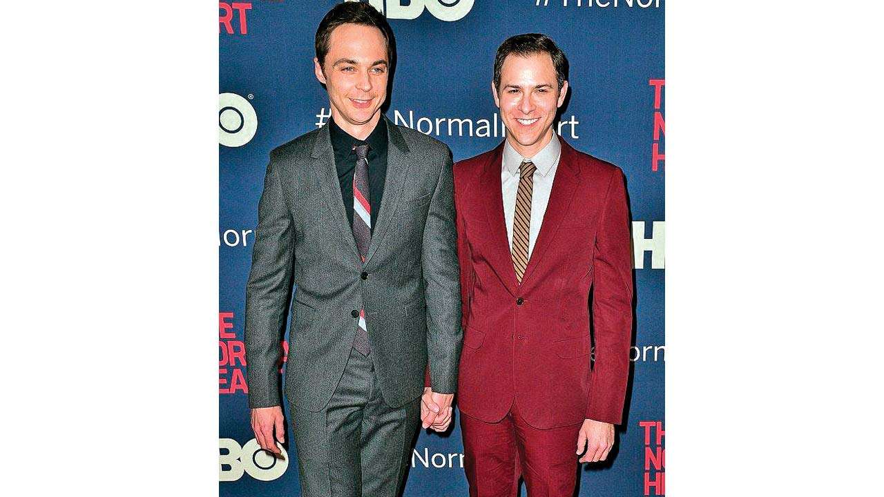 Jim Parsons and Todd Spiewak