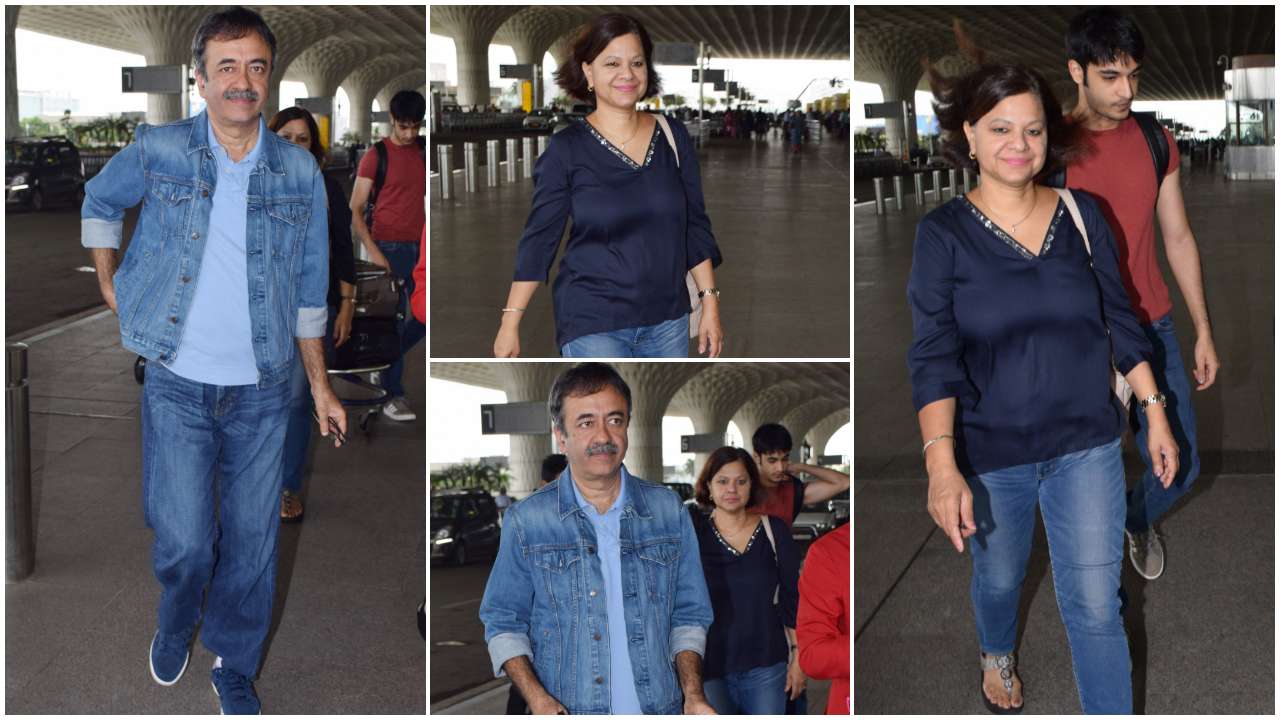 Rajkumar Hirani with family