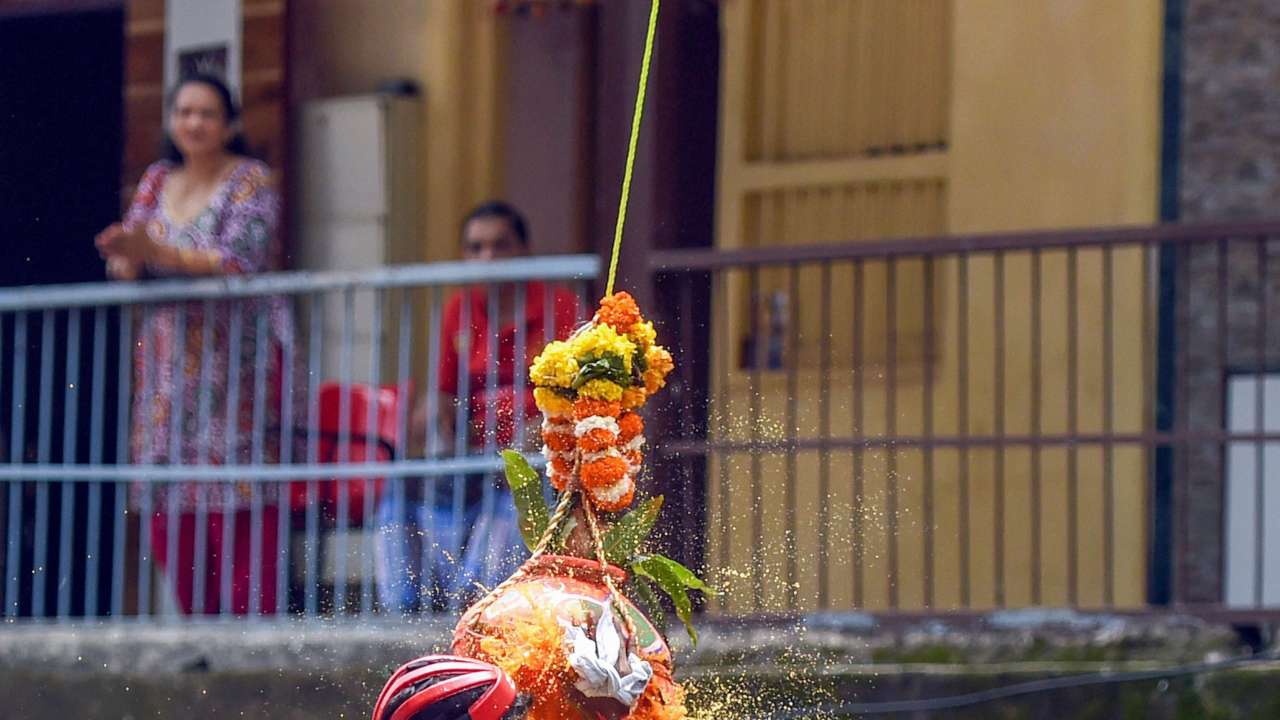 Dahi Handi celebrations in Mumbai