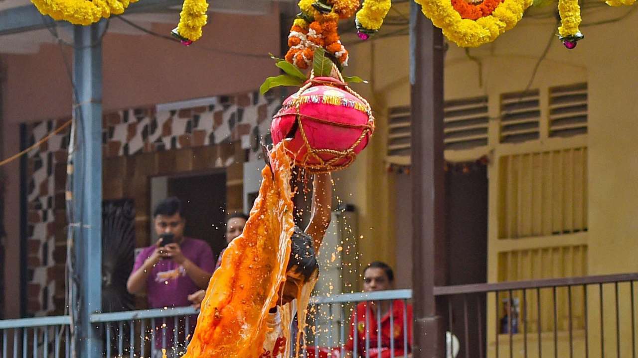 Dahi Handi celebrations