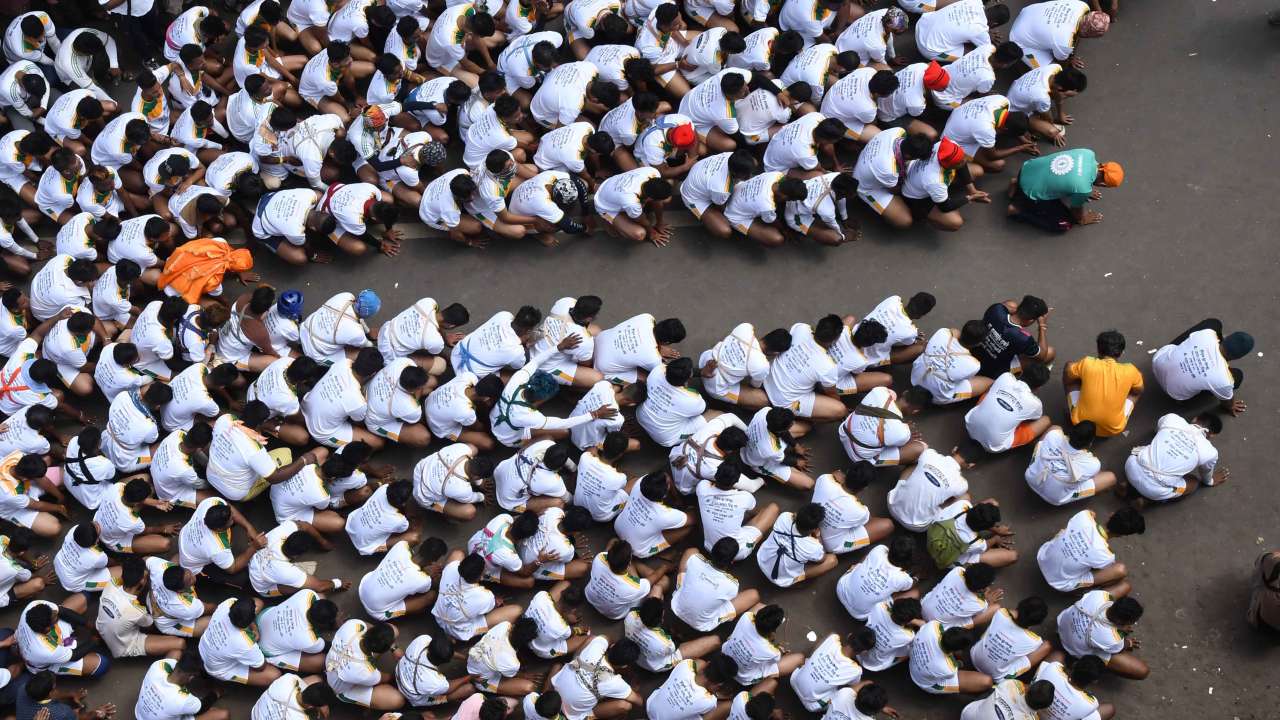 Indian Hindu devotees