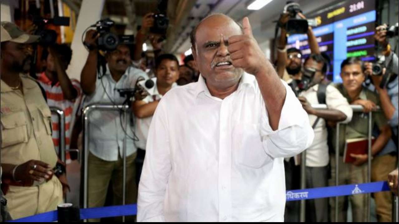 Justice Karnan Passes 'judicial Order Against 8 Judges', To Plead His ...