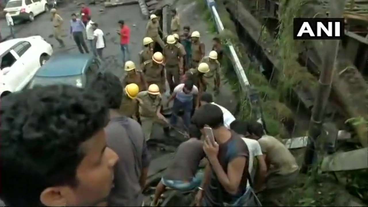 Rescue and relief operation underway after Majerhat bridge collapse in south Kolkata