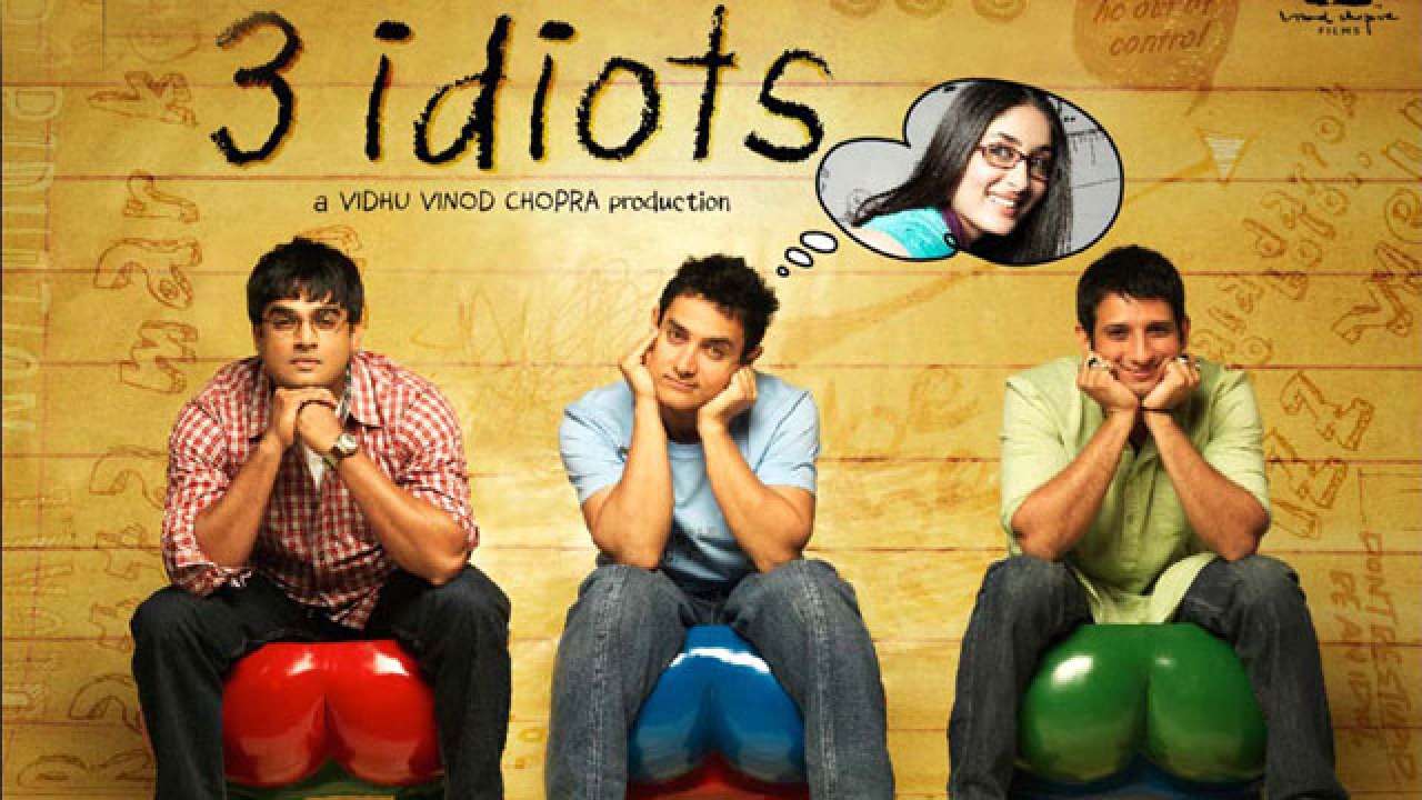 Aamir Khan, R Madhavan, Sharman Joshi's '3 Idiots'