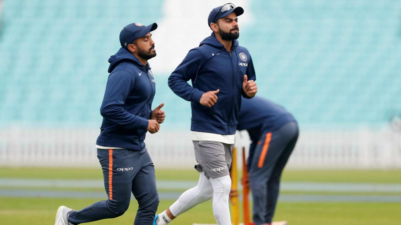 Light jog to begin practice session