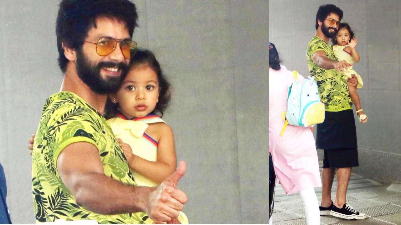 Big Sister Misha Reaches Hospital Along With Shahid Kapoor To Meet Baby Brother And Mom Mira Rajput